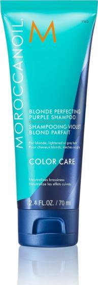 Moroccanoil Moroccanoil Blonde Perfecting fioletowy szampon 70ml 128255 (7290113140042) Matu šampūns