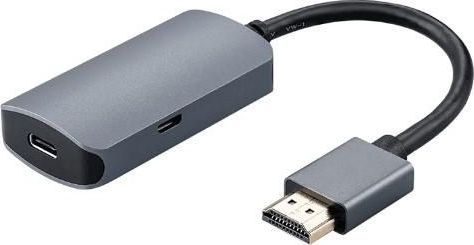 Adapter USB MicroConnect USB-C - HDMI Szary  (HDMIUSB3.2) HDMIUSB3.2 (5704174785880)