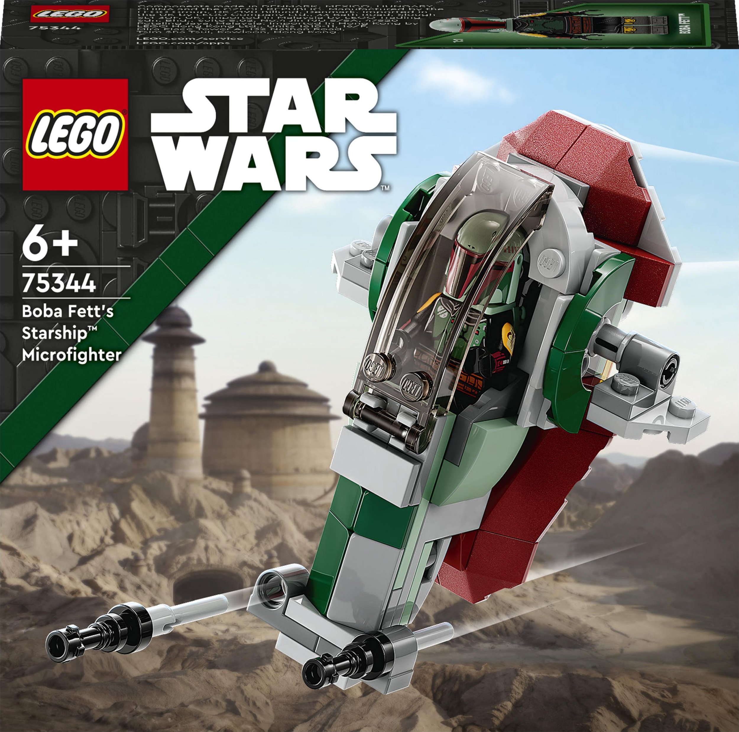 LEGO Star Wars Mikromysliwiec kosmiczny Boby Fetta (75344) LEGO konstruktors