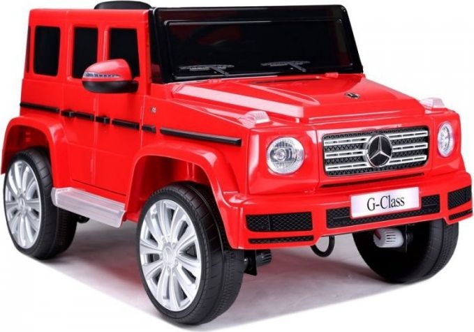 Lean Cars Samochod na akumulator Mercedes G500 czerwony 7914 (5903802455052)