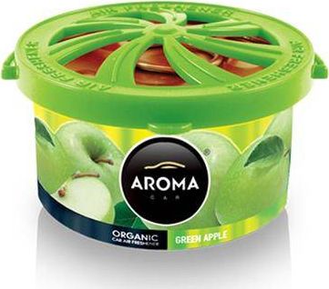 MTM Odswiezacz powietrza AROMA ORGANIC Green apple AMI-A92101 (5907718921014) auto kopšanai