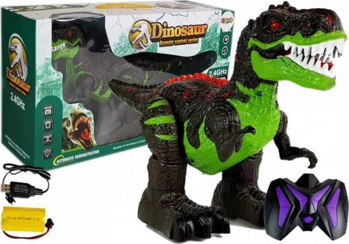 Lean Sport Dinozaur Tyranozaur Zdalnie Sterowany R/C Dzwiek Swiatla 7230 (5905214970796)