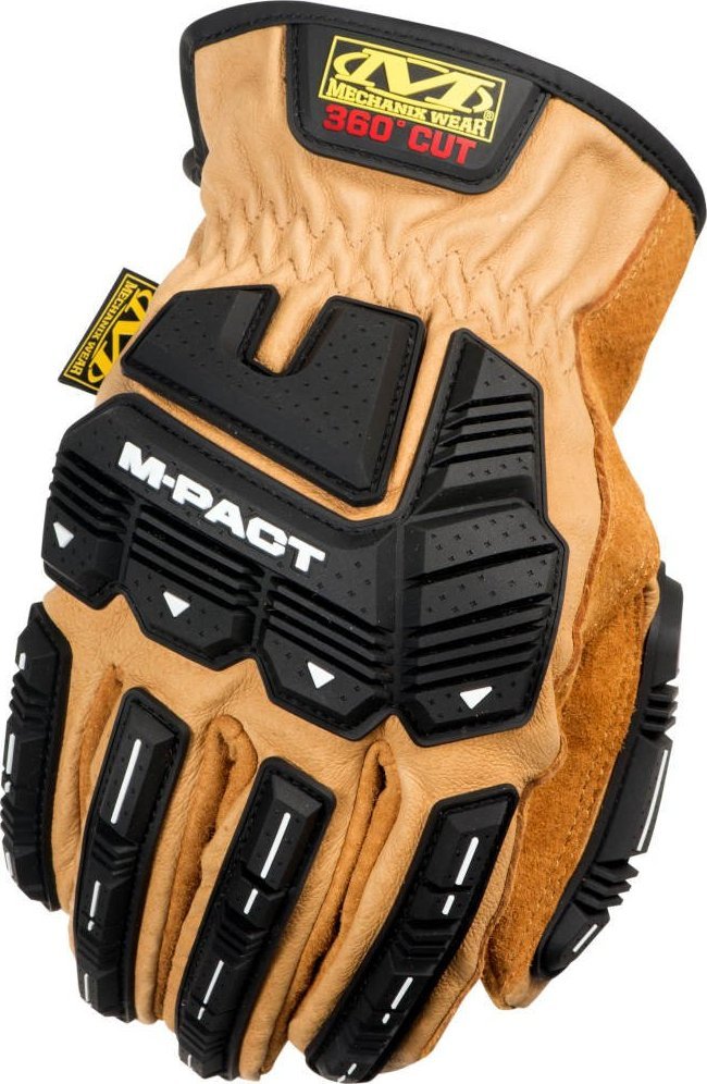 Mechanix Wear REKAWICE MECHANIX DURAHIDE Registered  M-PACT Registered  DRIVER F9-360 TAN LDMP-C75-012 (0781513637968) cimdi