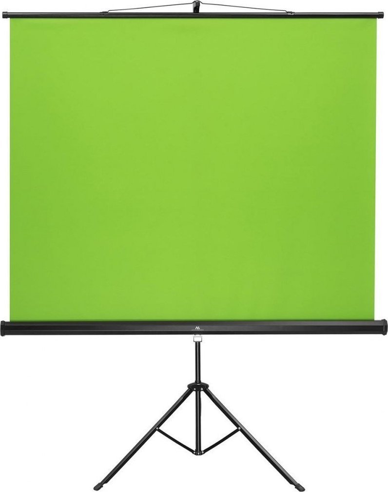 Green screen with stand Maclean MC-931 ekrāns projektoram