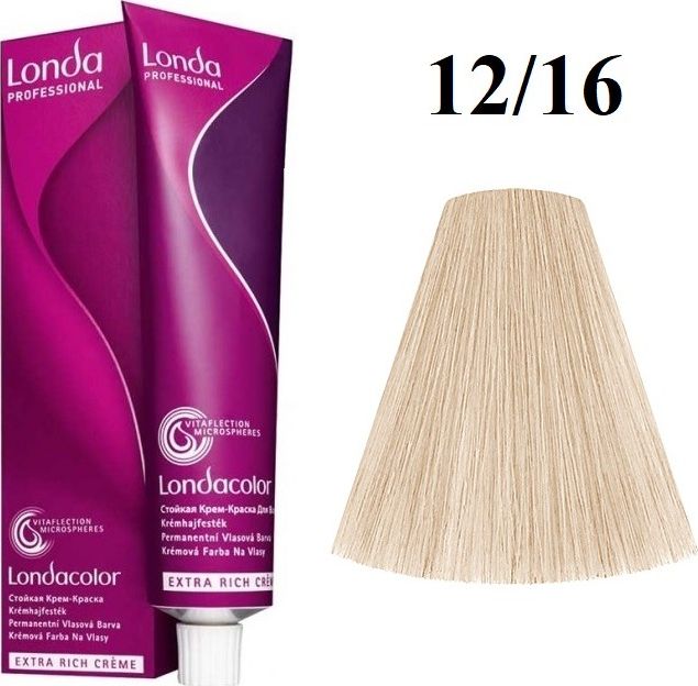 Londa Londa Professional Permanent Colour Extra Rich Cream Farba do wlosow 60ml 12/16 120908 (8005610602233) Matu šampūns