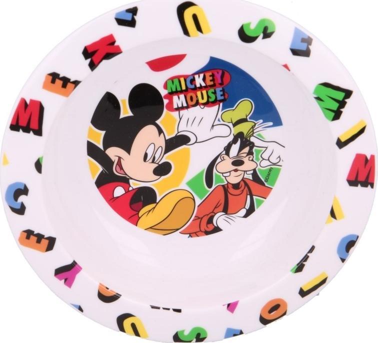 Mickey Mouse Mickey Mouse - Miseczka (bialy) 50146 (8412497501465) piederumi bērnu barošanai