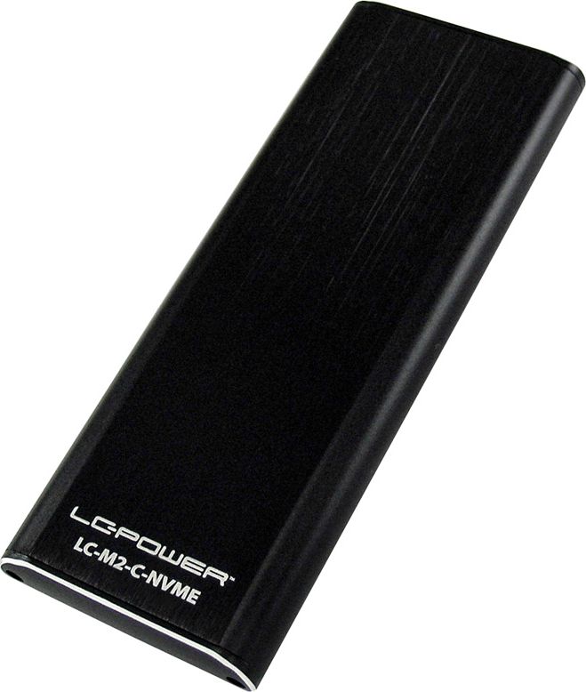 LC-Power HD enclosure M.2 NVMe LC-Power SSD USB-C cietā diska korpuss