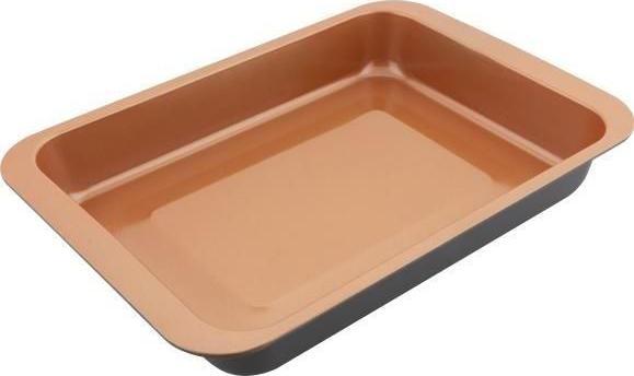 Lamart LT3095 BRYTFANNA 42X29X5CM COPPER LAMART 42003846 (8590669299768) Virtuves piederumi