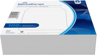 CD Paperbag MediaRange 100pcs,ohne Fenster, Retailpack matricas