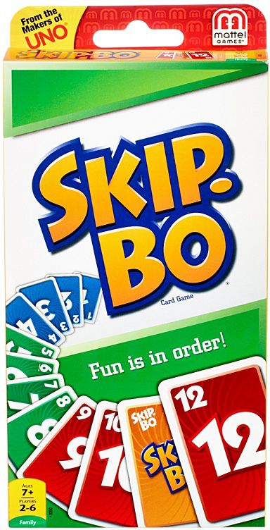 Mattel Skip Bo - SKIP BO (Poļu valodā) galda spēle