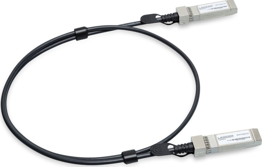 Switch LANCOM Systems Lancom Systems SFP-DAC25-1m kabel InfiniBand SFP28 Czarny, Stal 60180 komutators