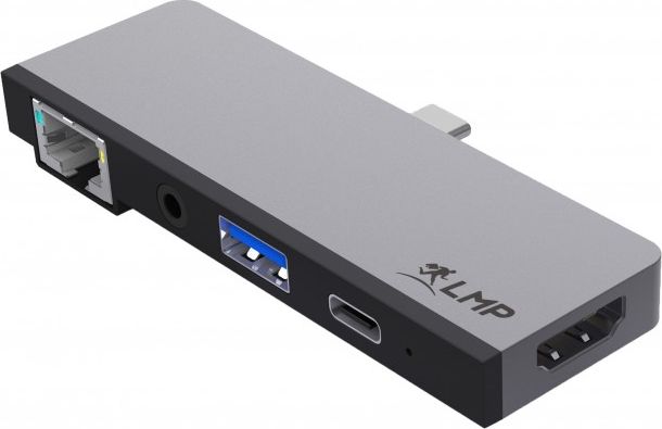 Stacja/replikator LMP USB-C (LMP-USBC-TDOCK-SG) LMP-USBC-TDOCK-SG (7640113435967) dock stacijas HDD adapteri