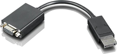 Adapter AV Lenovo DisplayPort - D-Sub (VGA) czarny (DP TO VGA VIDEO CABLE) DP TO VGA VIDEO CABLE (5712505777732)