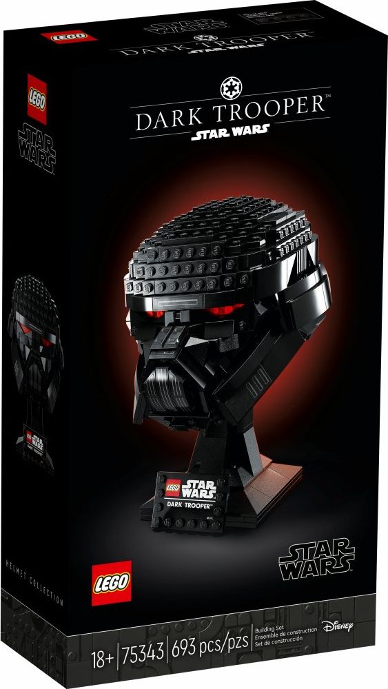 LEGO Star Wars Dark Trooper Helmet (75343) LEGO konstruktors