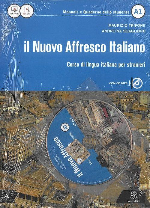 Nuovo Affresco Italiano A1 podrecznik + MP3 419334 (9788800807043) Literatūra