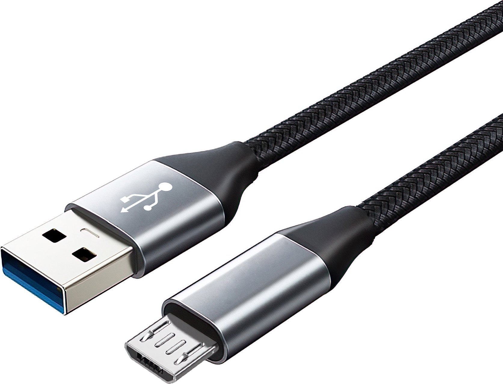 Kabel USB Montis USB-A - microUSB 2 m Czarny (MT049) MT049 (5901811404580) USB kabelis