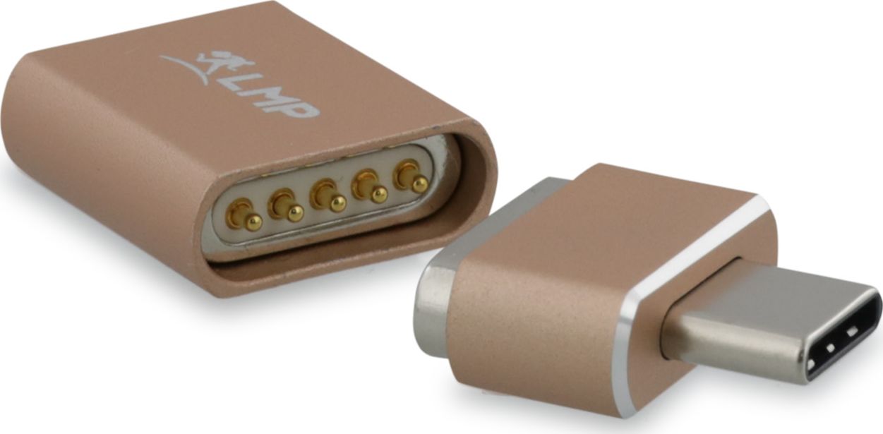 Adapter USB LMP USB-C - USB-C Zloty  (18966) 18966 (7640113434083)