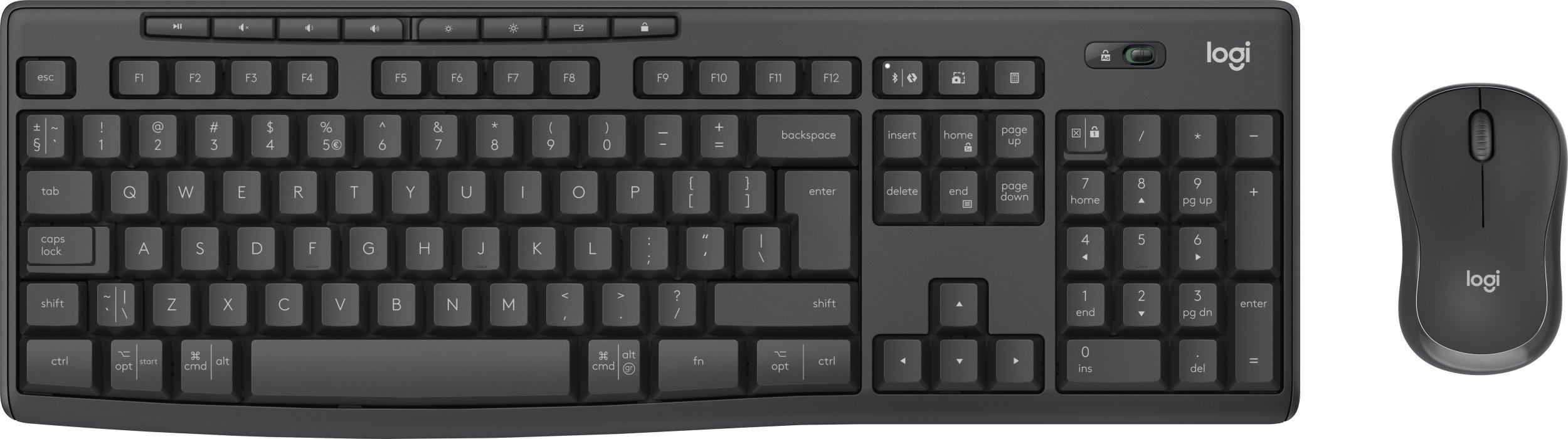 LOGITECH MK370 COMBO FOR BUSINESS US INTL - INTNL-973 klaviatūra