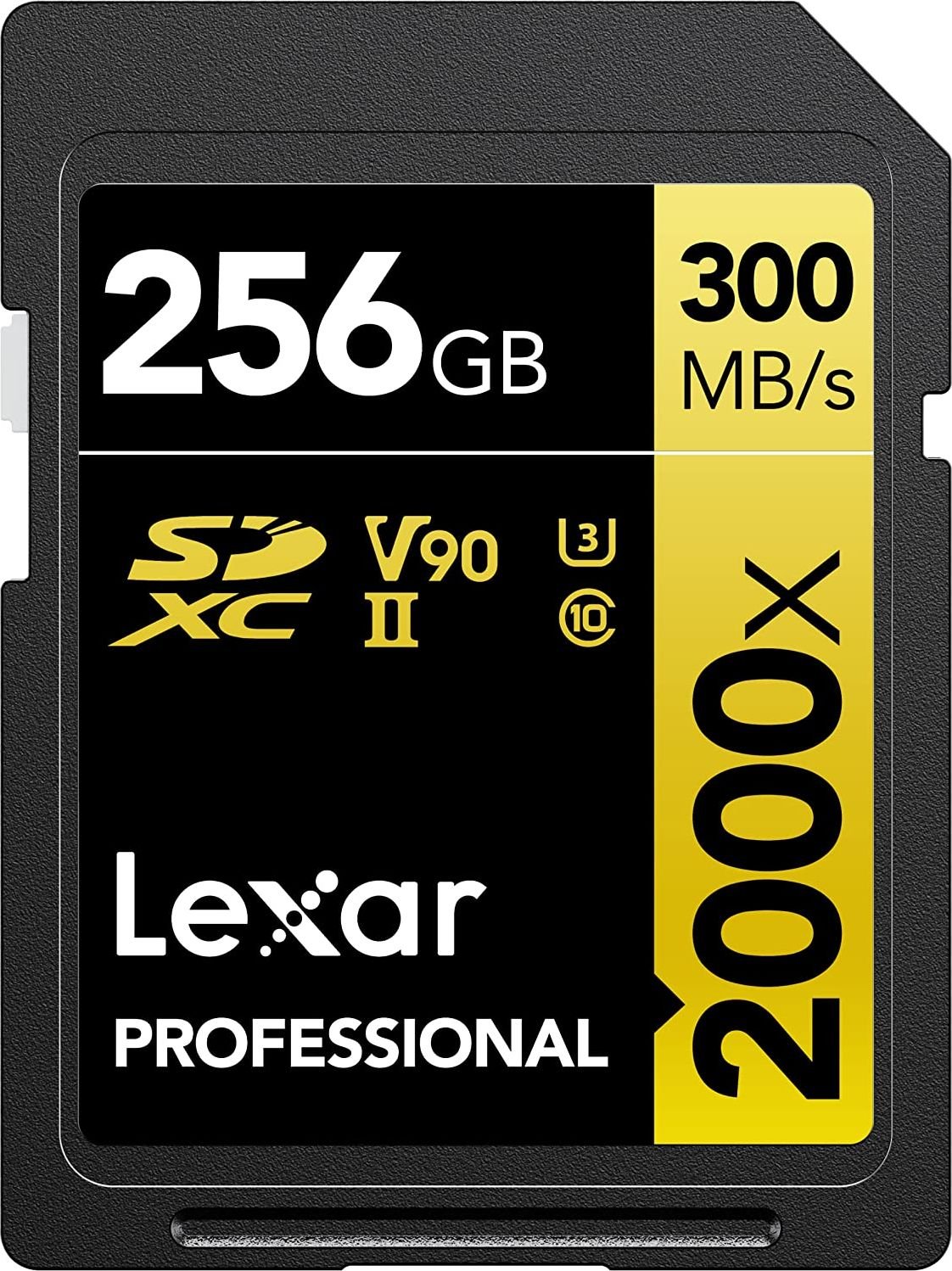 Lexar SDXC 256GB Professional 2000x UHS-II U3 ( 260/300 MB/s ) atmiņas karte