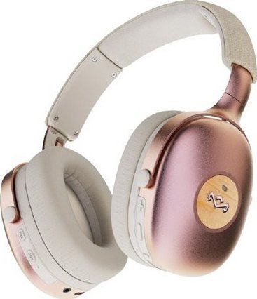 Marley Headphones Positive Vibration XL Built-in microphone, ANC, Wireless, Over-Ear, Copper austiņas