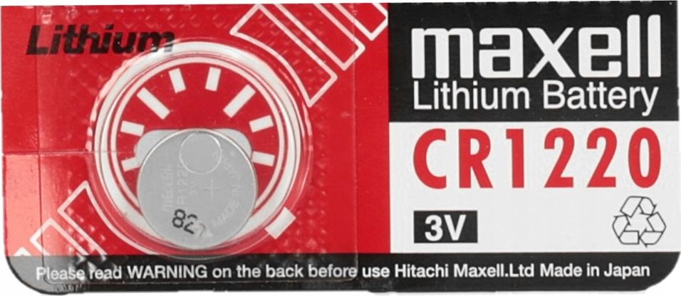 Maxell Bateria CR1220 1 szt. M51 (4902580131289) Baterija