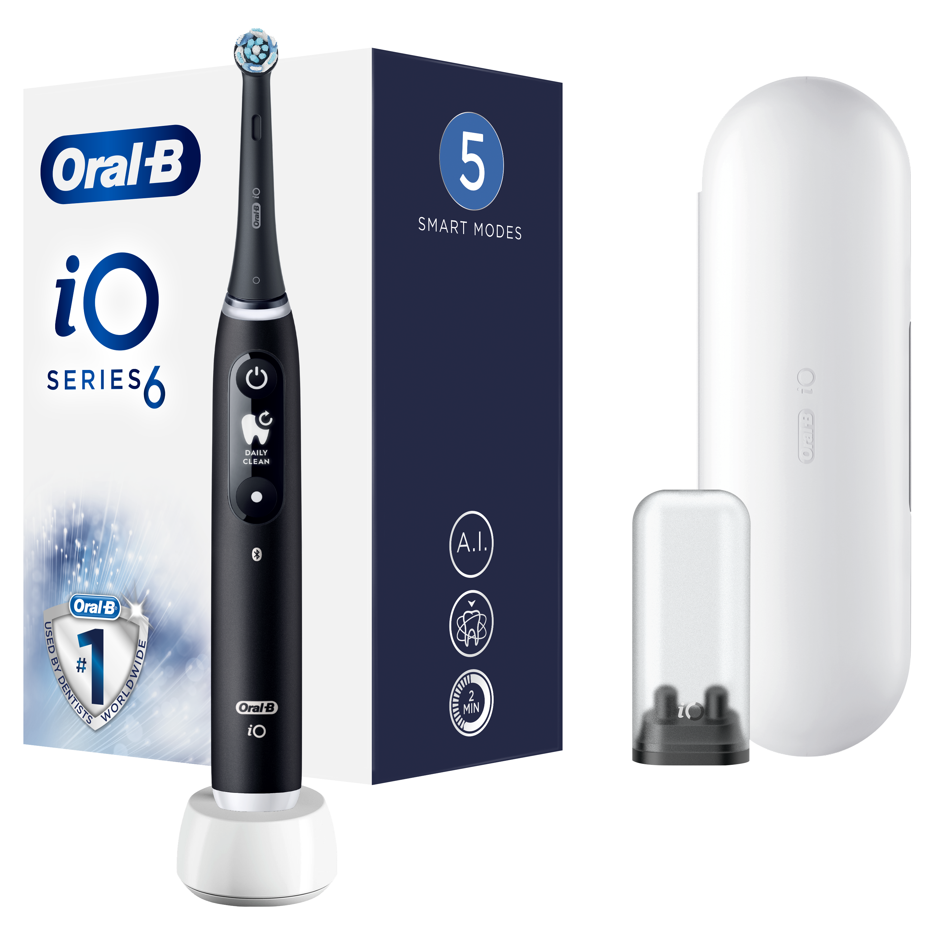 Oral-B iO Series My Way Ocean Blue mutes higiēnai