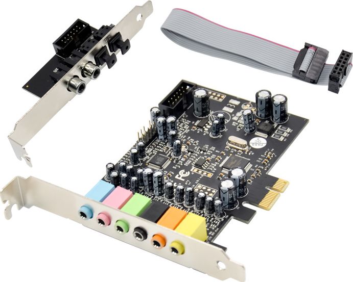 Karta dzwiekowa ProXtend PCIe 7.1CH Stereo (PX-AU-21565) skaņas karte