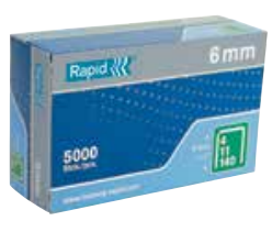 Rapid Zszywki 140/6mm 5000szt. - MR-11905711 MR-11905711 (7313469140068)