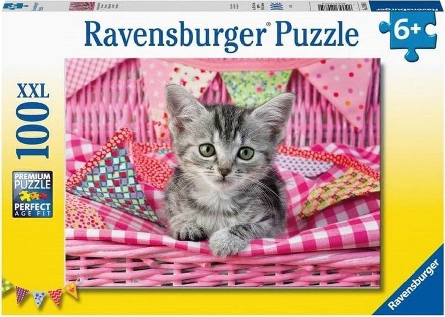 Ravensburger Puzzle XXL 100 Sweet Kittens puzle, puzzle