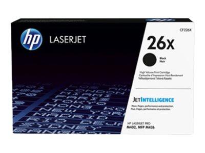 HP 26X High Yield Black Original LaserJet Toner Cartridge (9.000 pages) toneris