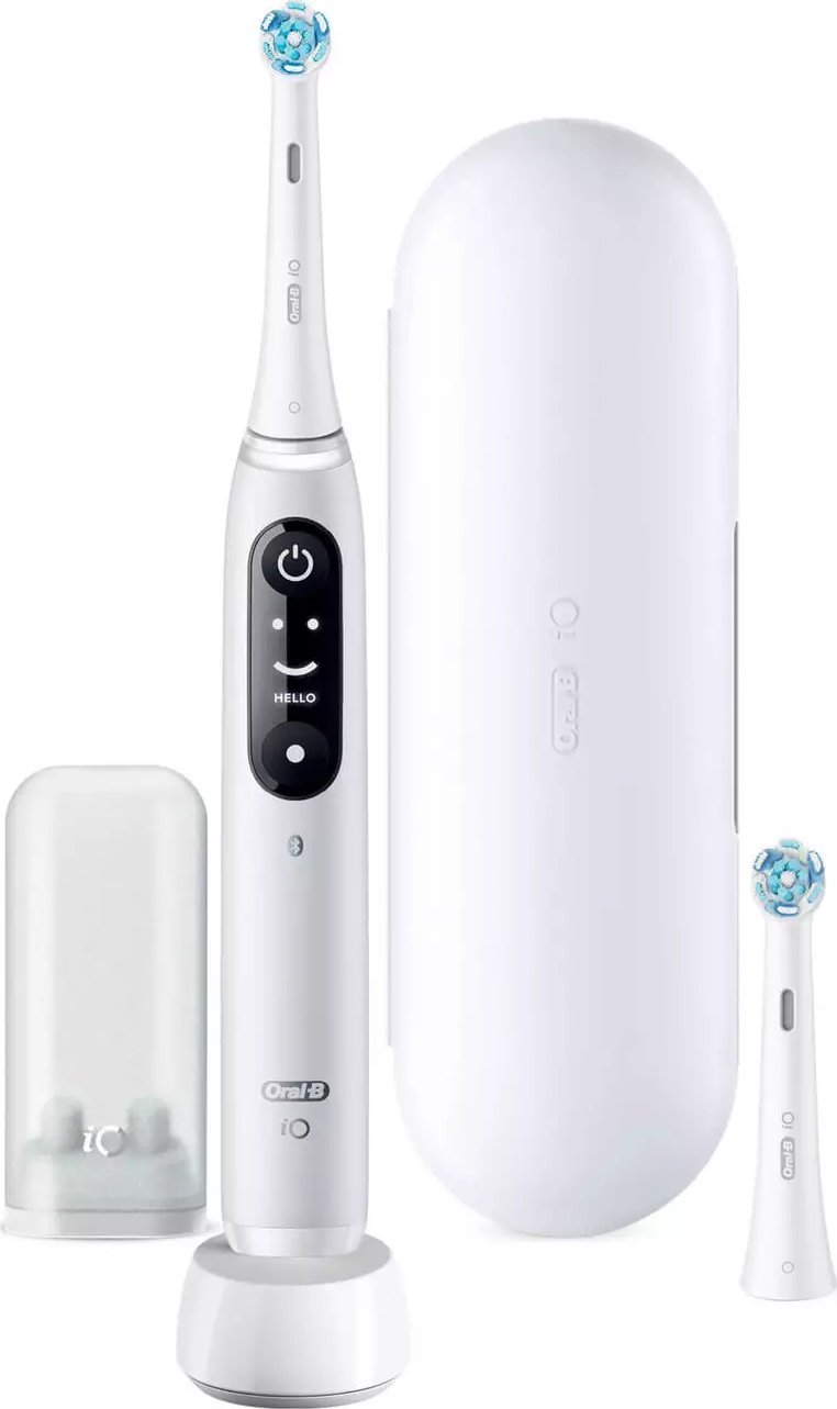 Oral-B iO Series 6  White + case mutes higiēnai