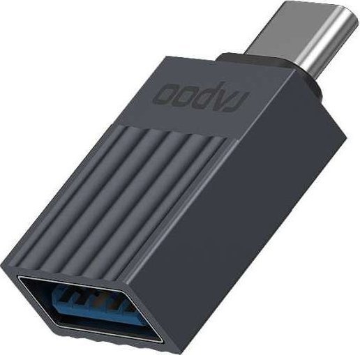Adapter USB Rapoo UCA-1001 USB-C - USB Czarny  (002176820000) 002176820000 (6940056114037)