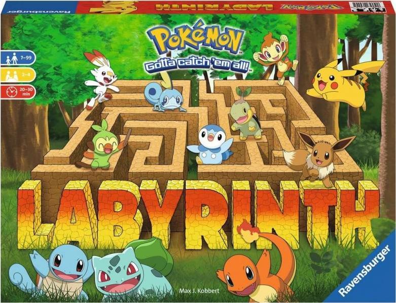 Ravensburger The board game Labyrinth Pokemon (poļu valodā) galda spēle