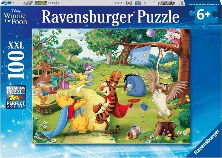 Ravensburger Puzzle XXL 100 Kubus Puchatek puzle, puzzle