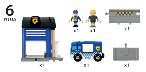 BRIO - Police Station (33813) konstruktors