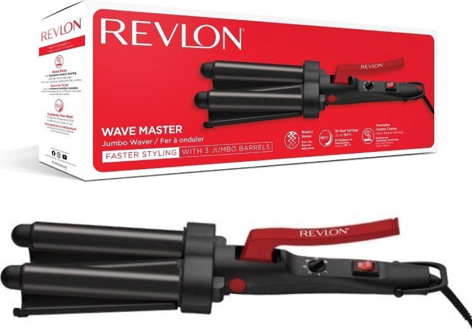 Revlon RVIR3056UKE hair styling tool Hair styling kit Warm Black, Red 2.5 m Matu veidotājs
