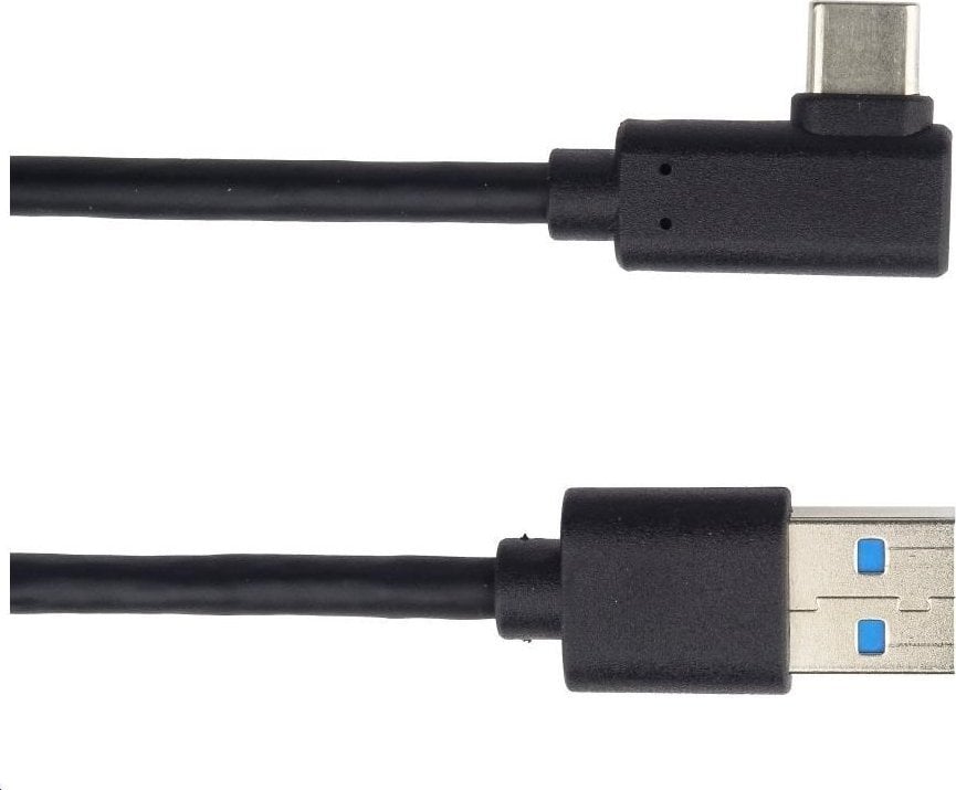 Kabel USB PremiumCord USB-A - USB-C 1 m Czarny (ku31cz1bk) ku31cz1bk (8592220018917) USB kabelis