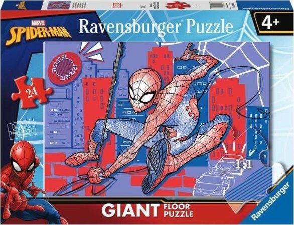 Ravensburger Puzzle 24el podlogowe Spiderman Giant 030880 Ravensburger RAP 030880 (4005556030880) puzle, puzzle