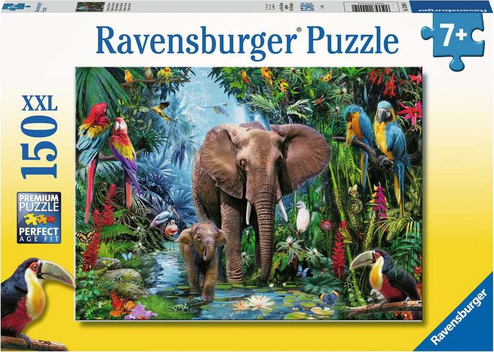 Safari Animals - 150pc Jigsaw Puzzle By Ravensburger puzle, puzzle