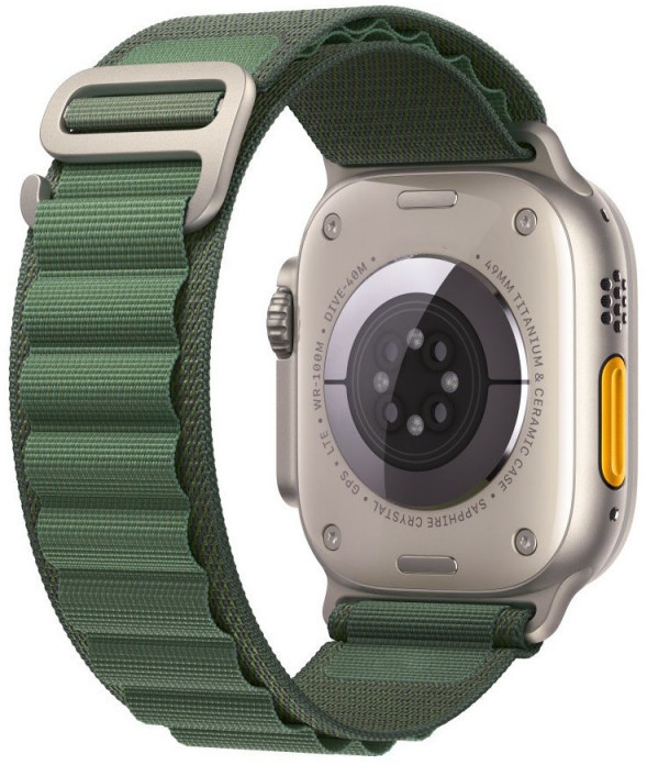 TECH-PROTECT NYLON PRO APPLE WATCH 4 / 5 / 6 / 7 / 8 / SE / ULTRA (42 / 44 / 45 / 49 MM) MILITARY GREEN