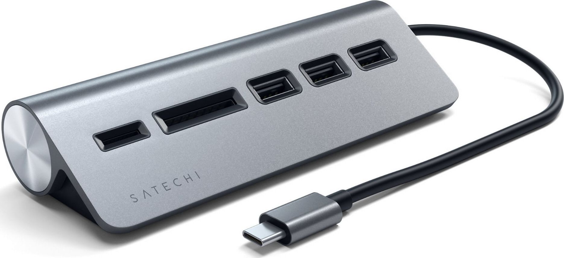 Adapteris USB-C + karsu lasitajs, Satechi USB centrmezgli