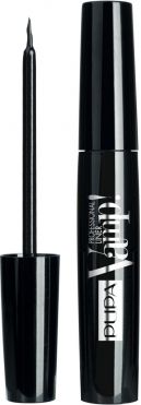 Pupa Vamp! Professional Liner Waterproof eyeliner w pedzelku 100 Black 9ml 8011607206018 (8011607206018) acu zīmulis