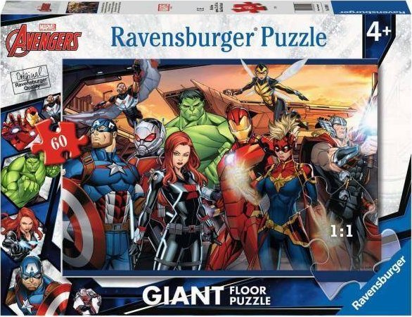 Ravensburger Puzzle 24el podlogowe Avengers Giant 030941 Ravensburger RAP 030941 (4005556030941) puzle, puzzle