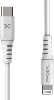 Kabel USB ProXtend USB-C - Lightning 0.5 m Bialy (JAB-7489130) JAB-7489130 (5714590024005) USB kabelis