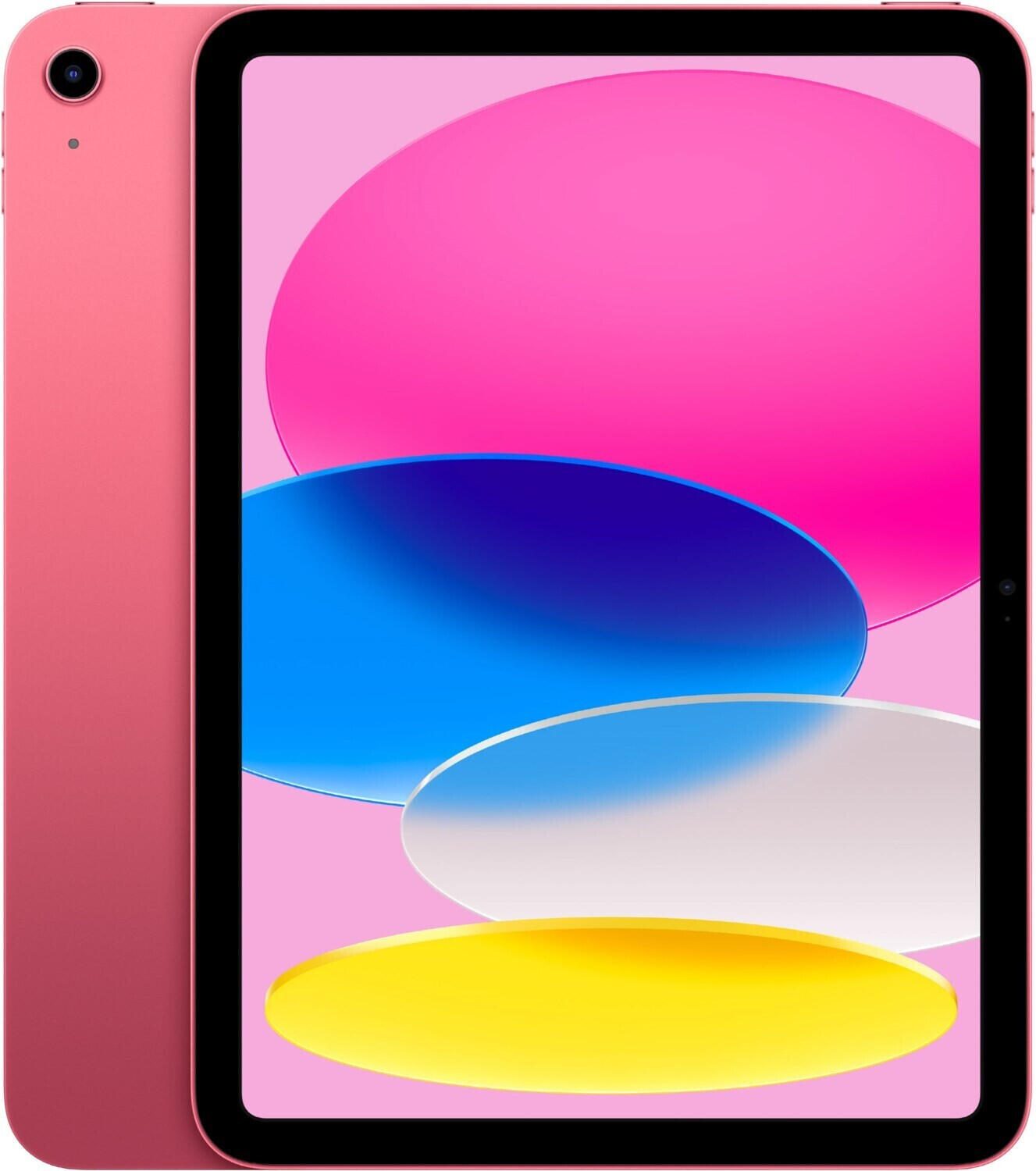 Apple iPad 10.9 WiFi (Late 2022 / 10th Gen), 64GB, pink Planšetdators