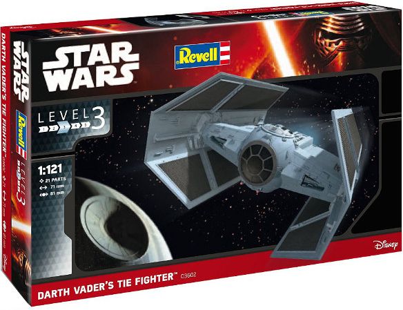 Revell Star Wars Dath Vaders tie fighter (03602) Rotaļu auto un modeļi