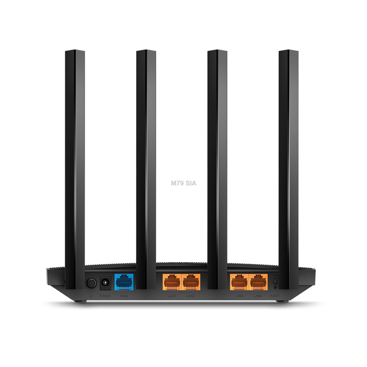 Wireless Router|TP-LINK|Wireless Router|1200 Mbps|IEEE 802.11a|IEEE 802.11 b/g|IEEE 802.11n|IEEE 802.11ac|4x10/100/1000M|LAN \ WAN ports 1|N Rūteris