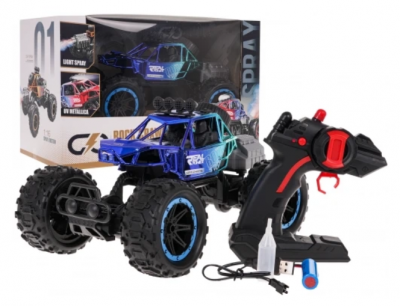 RoGer Real Rock Crawler R/C Rotaļu Automašina 1:16 RO-2078-BL (4752168142073) Radiovadāmā rotaļlieta