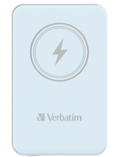 Verbatim 32242 Powerbank Magnētiska Ārējās Uzlādēs Baterija 5000mAh 32242 (023942322429) Powerbank, mobilā uzlādes iekārta