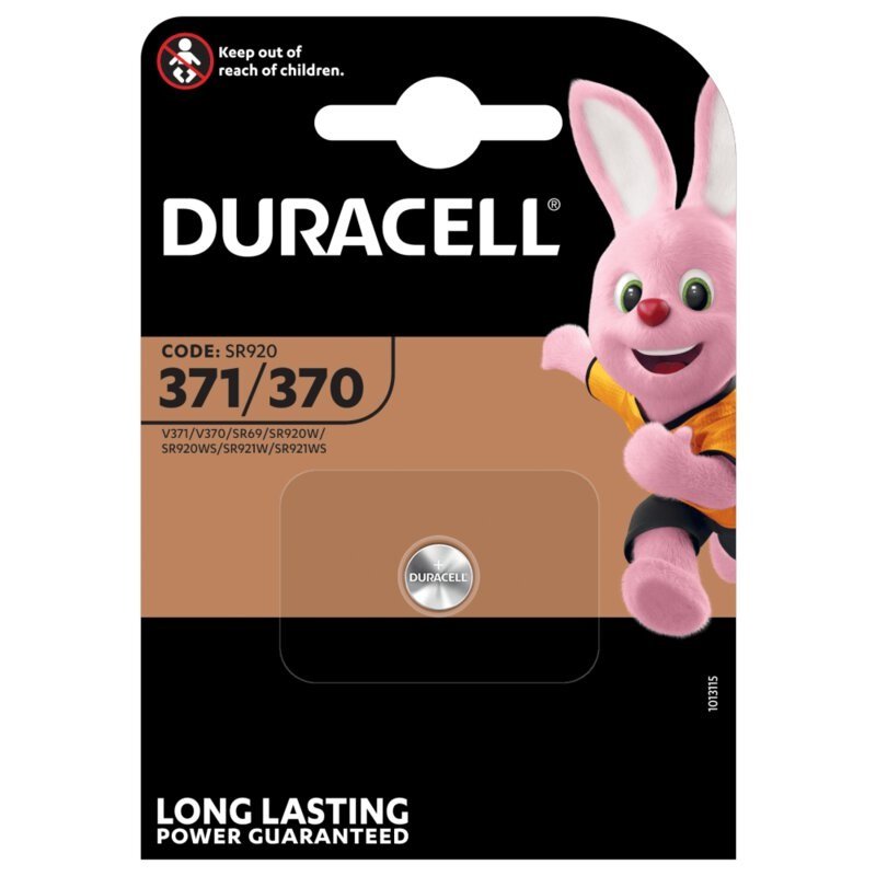 Duracell Electro  371/370, 1.5V, 1 pc. (5000394067820) Baterija